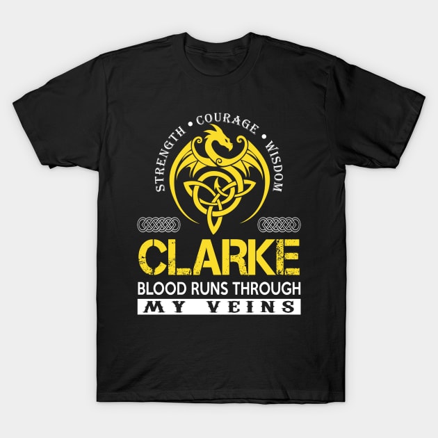 CLARKE T-Shirt by Daleinie94